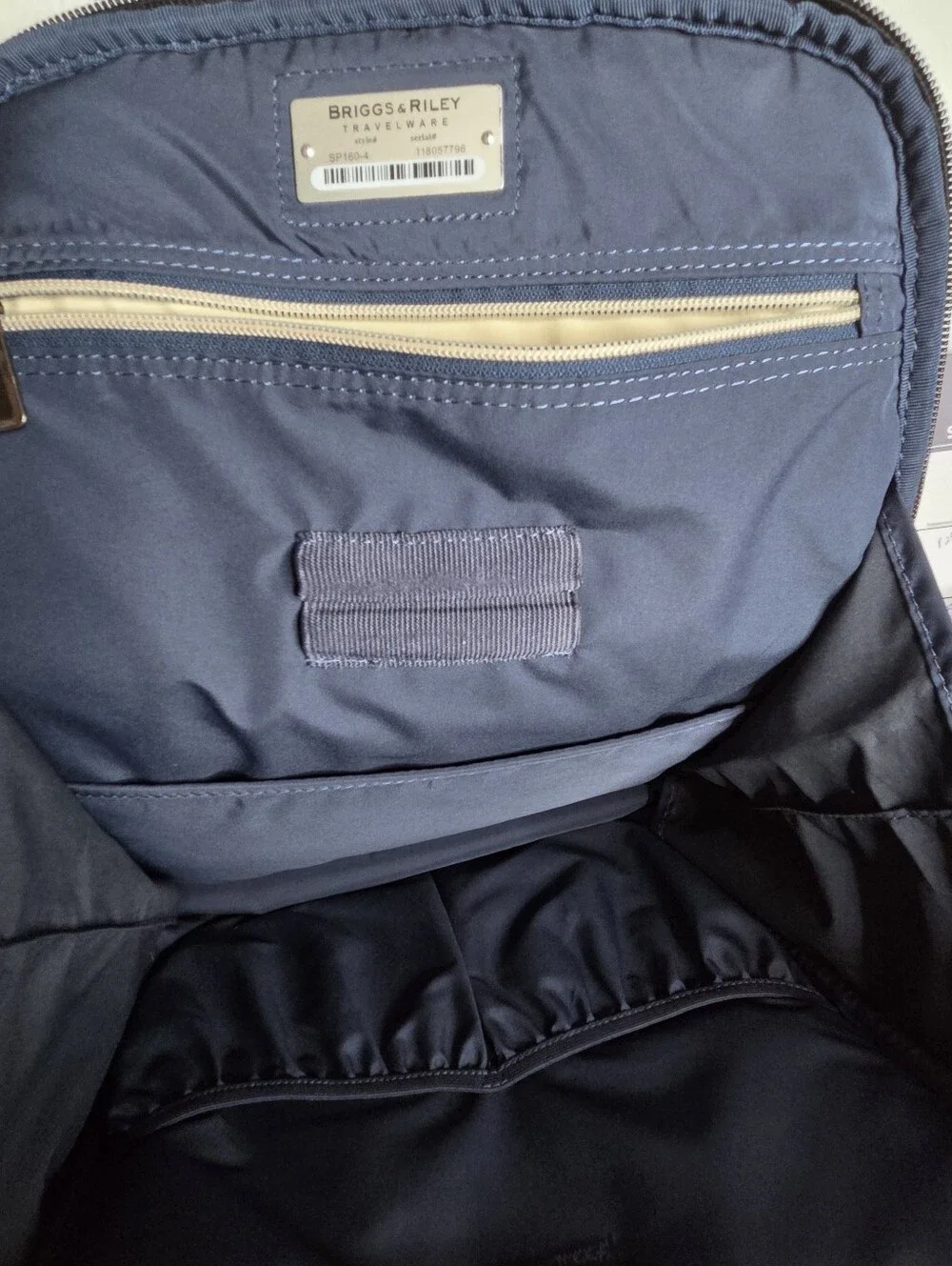 Briggs & Riley Sympatico Backpack Black Work Travel Water Resistant Nylon